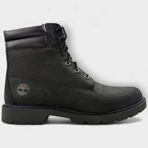 Timberland Linden Woods 6-Inch Waterproof Boots Womens 9 Black PrimaLoft 400g